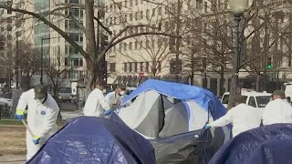 Advocates rally to stop encampment clearing in DC | NBC4 Washington