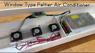 Window Type Peltier Air Conditioner - Thermo Electric Peltier