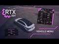 FiveM Script - Vehicle Menu (RTX DEV)