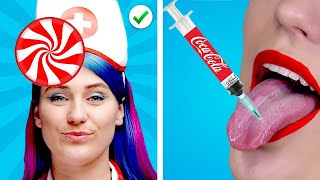 8 Ways to Sneak Food Into the Hospital || Funny Food Sneaking Ideas by Crafty Panda How