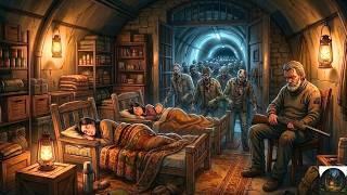 They Built a Secret Underground World While Zombies Took Everything | Ghibli Style Family Survival