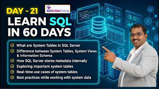 21 SQL Server System Tables
