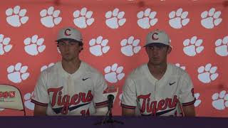 Clemson's Bryce Teodosio and James Parker