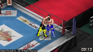 FIRE PRO WRESTLING WORLD 技クラフト［串刺し強逆水平チョップ］