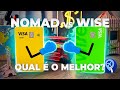 Wise x Nomad: qual conta digital internacional é a melhor para sua viagem?