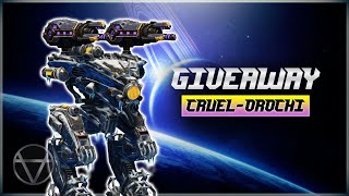 [WR] 🔥 Cruel Orochi Giveaway [ENDED] – Mk3 Gameplay | War Robots