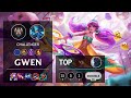 Gwen Top vs Trundle - EUW Challenger Patch 11.18