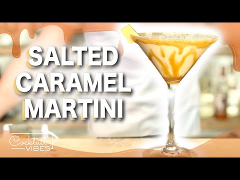 Salted Caramel Martini Recipe