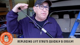 Replacing Lift Struts Quickly & Easily!