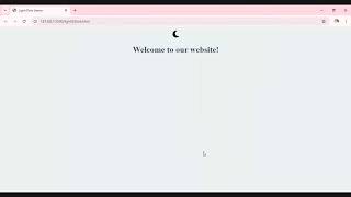 Create a Dark Mode Toggle with HTML, CSS & JavaScript