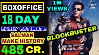 Race 3 Boxoffice Collection, Race 3 18 day Collection Salman khan huge profit from Race 3 Collection