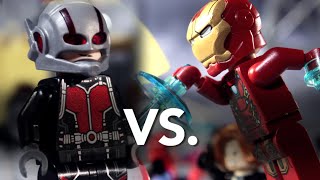 LEGO Civil War: Ant-Man vs. Iron Man