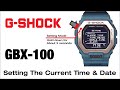 GBX-100 G-Shock Module 3482 How to Set Time, Date, Home City, DST, 24H Format, Light Time - TUTORIAL