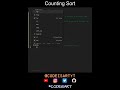 Counting Sort Code in Python | Sorting Algorithms | Python Coding Tutorial | Python Coding Interview