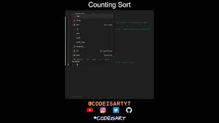 Counting Sort Code in Python | Sorting Algorithms | Python Coding Tutorial | Python Coding Interview