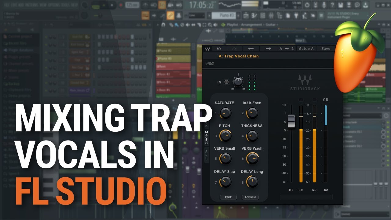 How To Mix Hip Hop & Trap Vocals In FL Studio FAST | FREE Preset Chain ...