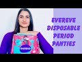 EverEve Ultra Absorbent Disposable Period Panties || StyleBlendBySudha