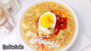 Hot and sour Make soup with only Eggs | صرف انڈے سے بنا سوپ نہ چکن نہ سبزی |no chicken | no veggies