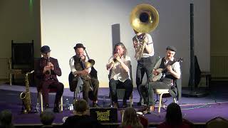 Tenement Jazz Band - Kinklets, live at Kirkaldy Old Kirk. March 2023