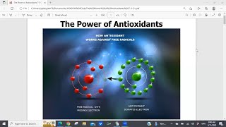 Synergy Worldwide –  Antioxidants and Free Radicals