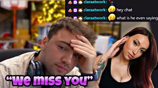 Mizkif Wants Clara To Come Over…