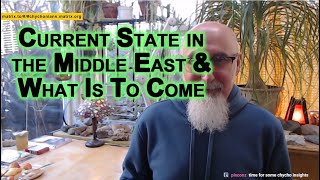 Current State of the Middle East and What Is To Come