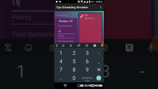 CPU Scheduling Simulator