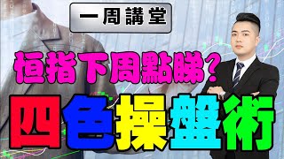 港股升跌節奏 | #恒指下周點睇？ #目前市場唔知點操作？四色操盤術教學完美獲利！#恒大汽車 #飆升股  #港股短炒