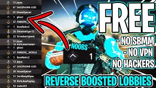 How to REVERSE BOOST/Get EASIER LOBBIES in MW2 | NO VPN + XP FARMING GLITCH