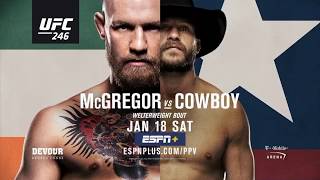 UFC 246 McGregor vs Cowboy “Dead or Alive” Promo
