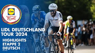 Lidl Deutschland Tour 2024 - Highlights Etappe 2