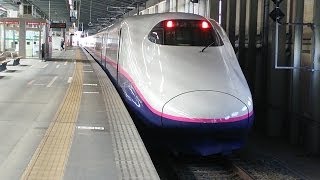 【上越新幹線E2系】とき313号左側車窓① 東京～大宮 9 March 2014