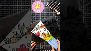 Magical Paper Art | Paper Flashlight Craft for kids #shorts