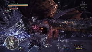 【魔物獵人世界 MHW】恐暴太刀騰龍物裝歷戰滅進龍4分58秒-休戀逝水