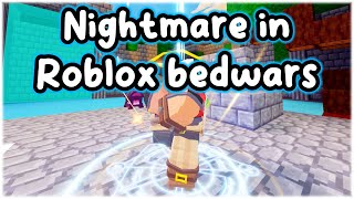 Flexing Nightmare emote everytime i kill someone in Roblox Bedwars