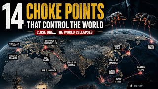 14 Chokepoints That Control The World | Close One Route… The World Collapses | USA