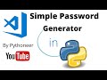 A Beginner Python Project(Password Generator)
