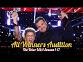 ALL WINNERS Auditions Seasons 1-17 | The Voice USA