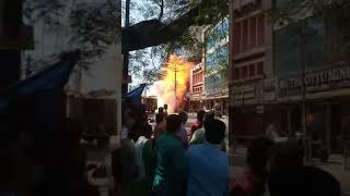 shop blasted in kerala | shop burn no injury |blast