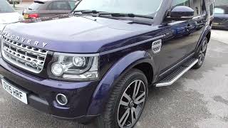 LAND ROVER DISCOVER 4 3.0 SD V6 HSE LUXURY AUTO 4WD FOR SALE AT HUT GREEN GARAGE