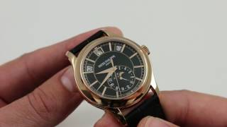 Patek Philippe Complications Annual Calendar 5205R-010 Luxury Watch Review