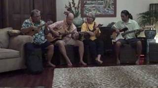 Kualoa performs music at a private party in Portlock, HI