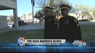 Two more TPD officers head to NY to pay tribute to fallen officers