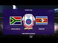 ⚽ South Africa vs Eswatini ⚽ | COSAFA Cup (08/07/2021) | PES 2021