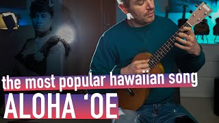 The Most Popular Hawaiian Song! "Aloha 'Oe" (fingerstyle uke lesson)