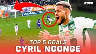 TOP 5 GOALS - CYRIL NGONGE ✨ | Oud-speler van FC Groningen & RKC maakt toptransfer naar Napoli! ✍️