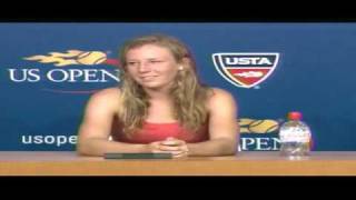 2009 US Open Press Conferences: O. Rogowska (First Round)