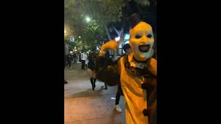 Art The Clown pranking on Halloween #art #clown #prank #scary #halloween #terrifier