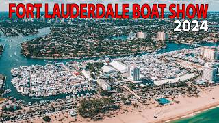 The Fort Lauderdale Boat Show 2024 Recorrido completo en un solo video