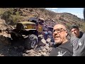 Off Road Recovery Abandoned Vehicle Turned Over and Burned Up King Cobra Lake Havasu a Job for Mater